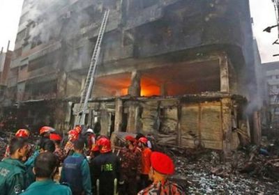 مقتل وإصابة 11 شخصًا في حريق مبنى بباكستان