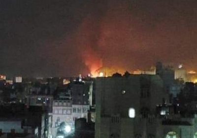 التحالف يقصف ورش عسكرية للحوثيين بصنعاء