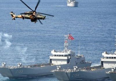 تركيا تواصل مناوراتها العسكرية بالذخيرة الحية قرابة قبرص