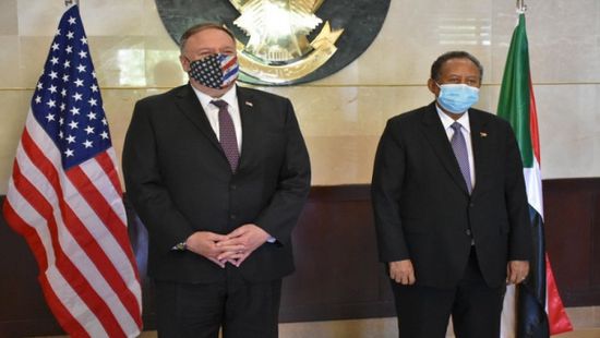 بومبيو يُقدم العزاء لحمدوك في ضحايا الفيضانات بالسودان