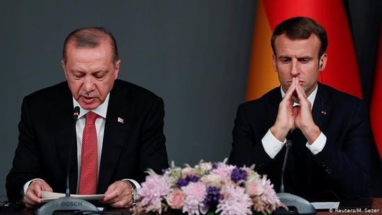 أردوغان يصعد مع فرنسا ويهدد ماكرون بعدم العبث مع تركيا