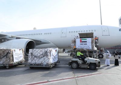  الإمارات تُرسل طائرة مساعدات طبية إلى العراق