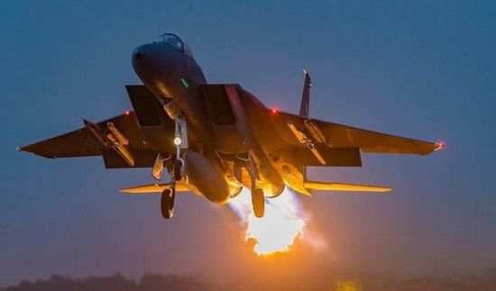 التحالف يشن 20 غارة على مواقع الحوثي بصنعاء