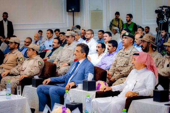 بحضور لملس.. البرنامج السعودي يُطلق مشاريع جديدة بعدن (صور)