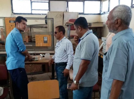 انطلاق امتحانات التخرج لطلاب الدبلوم بمعهد بومدين في لحج