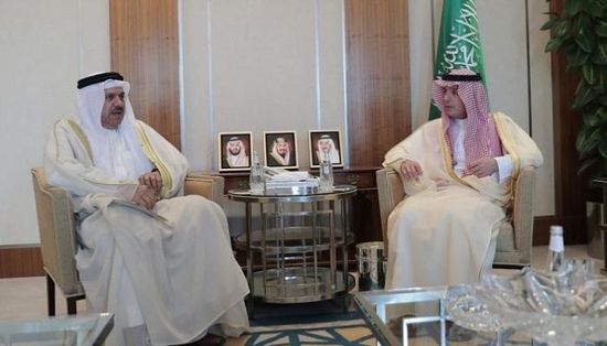 الجبير يُجري اتصالًا هاتفيًا بوزير الخارجية البحريني