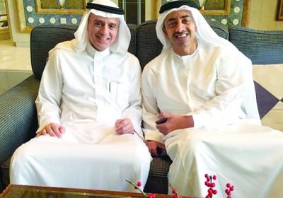  الجبير يبحث مع وزير الخارجية الإماراتي المستجدات بالمنطقة