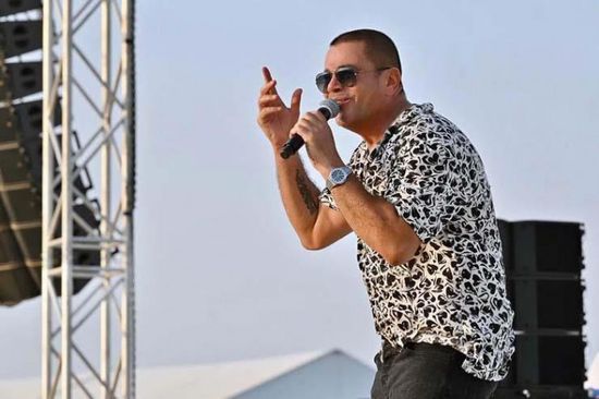 صور حفل عمرو دياب أمس في جدة