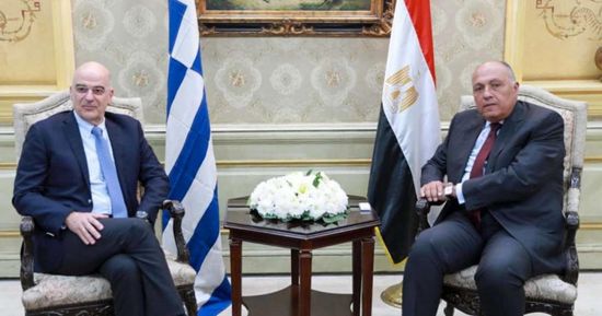  وزير الخارجية اليوناني يستقبل نظيره المصري بأثينا