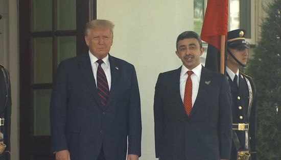  مباحثات ثنائية بين ترامب وبن زايد قبيل توقع معاهدة السلام 