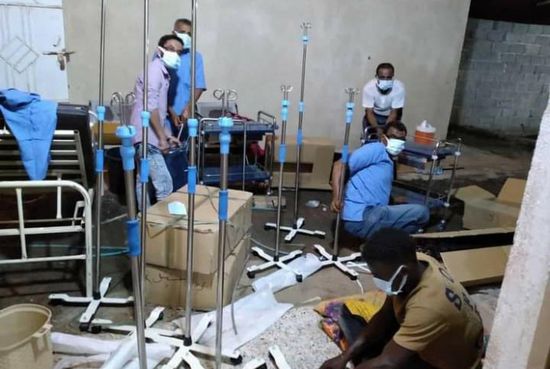 "يونيسف" ترفع جاهزية قسم العزل في "ابن خلدون"