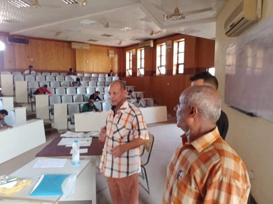 بدء امتحانات الفصل الجامعي الثاني بهندسة عدن