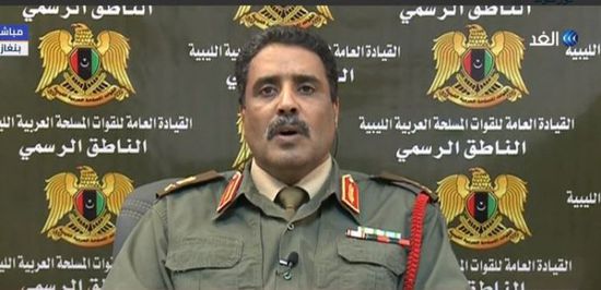 المسماري يؤكد التزام الجيش الليبي بوقف إطلاق النار