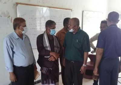 "انتقالي ردفان" يطمئن على انتظام الدراسة بالعام الجامعي