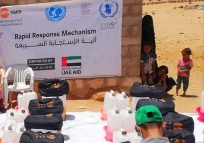 بالصور.. مساعدات عاجلة لنازحين في وادي العين وحورة