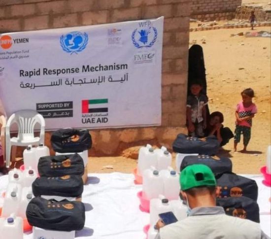 بالصور.. مساعدات عاجلة لنازحين في وادي العين وحورة