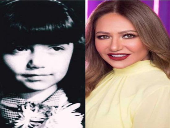 ليلى علوي تشارك في تحدي صورة الطفولة