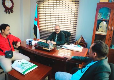 الجعدي يناقش الخطط المستقبلية لمؤسسة الازدهار