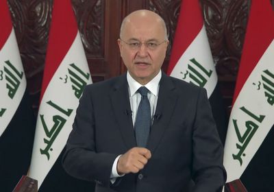  برهم صالح: الحرب ضد الإرهاب في العراق مستمرة