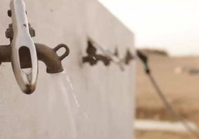 توصيل المياه إلى الجدروف في تبن