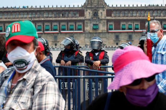 كورونا في المكسيك يسجل 4786 إصابة جديدة و601 وفاة