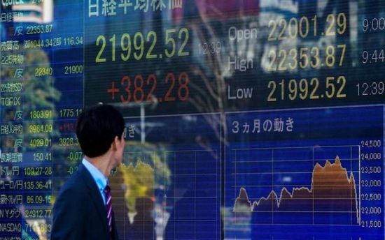 نيكي الياباني ينخفض بنسبة 0.56% في بورصة طوكيو