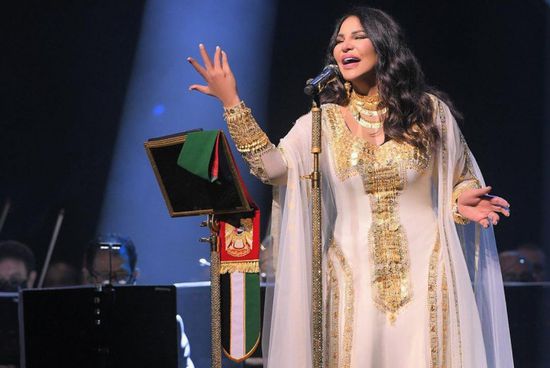 أحلام تنشر صور حفلها بالسعودية احتفالًا باليوم الوطني