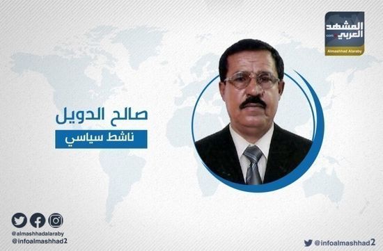 الدويل لـ "جباري" : مؤسساتكم بيد الحوثي