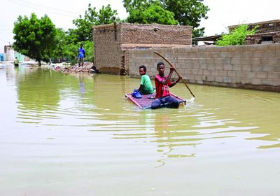  الأمم المتحدة: فيضانات السودان شردت 600 ألف شخص