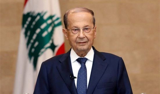 الرئيس اللبناني يؤكد تمسكه بالمبادرة الفرنسية