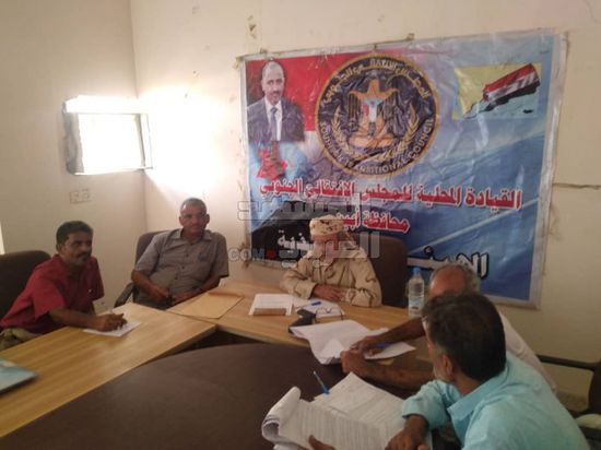 انتقالي أبين يبحث الأوضاع الخدمية بالوضيع وأحور