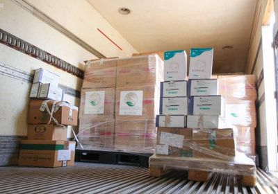 "الإمداد الدوائي" يتلقى حزمة مساعدات طبية في عدن