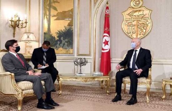 الرئيس التونسي يبحث مع وزير الدفاع الأمريكي العلاقات الثنائية بين البلدين 