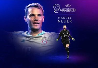 مانويل نوير أفضل حارس في أوروبا لموسم 2019-2020