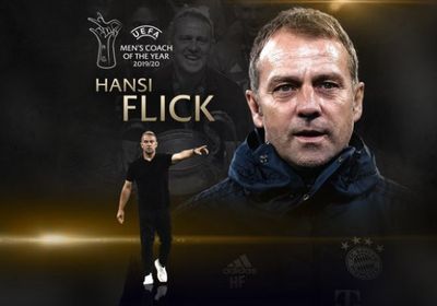 هانزي فليك أفضل مدرب في أوروبا
