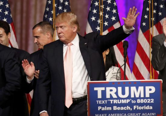 فريق حملة ترامب يكشف مصير نشاطاته الانتخابية المقبلة