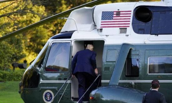 أول تصريح لترامب عقب دخوله المشفى