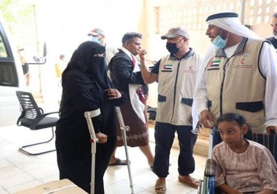 الإمارات تقدم مساعدات لأصحاب الهمم بالمكلا