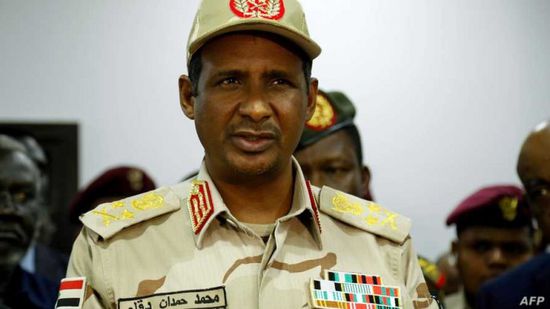  حميدتي: نسعى لإقامة اتفاق سلام مع إسرائيل لتحقيق مصالح السودان