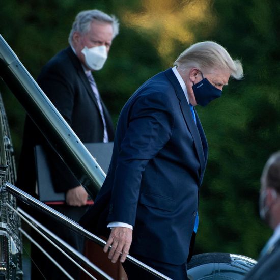 حقيقة إصابة ترامب بحمى