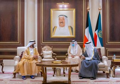 بن راشد مُعلقًا على لقاءه بالشيخ نواف: الإمارات للكويت والكويت للإمارات