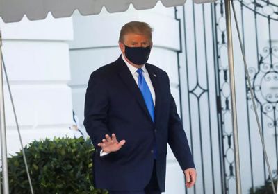 عاجل.. ترامب يغادر المشفى بعد تحسن حالته