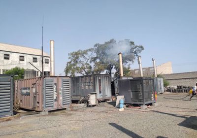 مولدات كهرباء أجريكو تدخل الخدمة بأبين