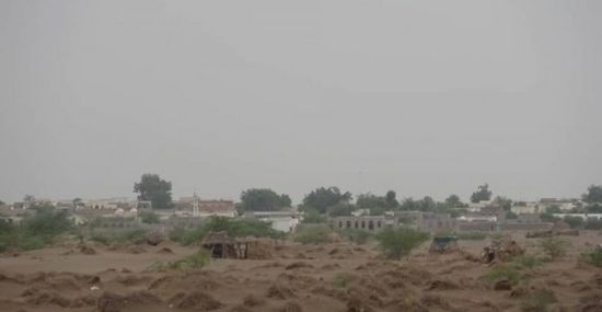 مدفعية مليشيا الحوثي تعتدي على مزارع بالتحيتا