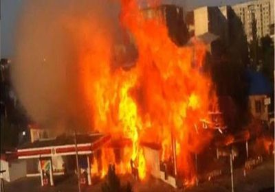 وفاة 8 أشخاص جراء انفجار محطة وقود في إحدى ضواحي لاغوس