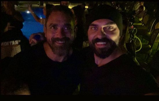 "أخويا الغالي".. أحمد صلاح حسني يحتفل بعيد ميلاد أمير كرارة