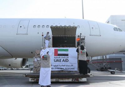  الإمارات تُرسل طائرة مساعدات طبية إلى الأردن لدعمها في مكافحة كورونا