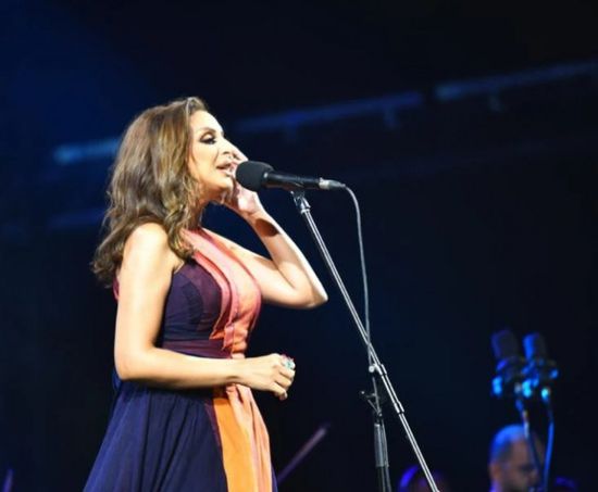 بالصور.. أنغام تتألق في حفلها بمركز المنارة