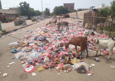 بالصور.. تكدس القمامة بجعار يُفاقم وباء كورونا