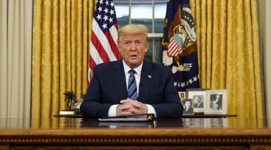  ترامب يطالب الأمريكيين بالمشاركة في التصويت